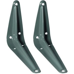 Onestopdiy Shelf Support London Bracket Grey - Support 75x100mm Onestopdiy Shelf Support London Bracket Grey - Support 75x100mm