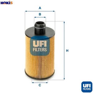 Ufi Oil Filter 25.112.00 For Jeep Grand/cherokee/iv/suv Lancia Maserati 3.0l 6cyl Ufi Oil Filter 25.112.00 For Jeep Grand/cherokee/iv/suv Lancia Maserati 3.0l 6cyl