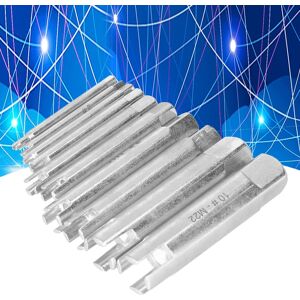 10pcs Tap Extractor High Speed Steel Broken Head Screw Remover Set Kit 10pcs Tap Extractor High Speed Steel Broken Head Screw Remover Set Kit