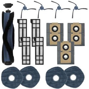Sodial 3x(Replacement For X10 Pro Omni Robot Vacuum Accessories Kit Roller Brush5105 Sodial 3x(Replacement For X10 Pro Omni Robot Vacuum Accessories Kit Roller Brush5105