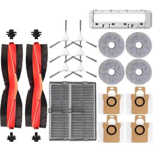 Sodial 2x(For M30s D103cn Robot Vacuum Parts Main Side Brush Hepa Mop6638 Sodial 2x(For M30s D103cn Robot Vacuum Parts Main Side Brush Hepa Mop6638