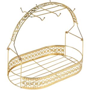 Sodial 2x(Gold -Capacity Storage Rack Plating Coffee Cup Hob Dish Rack Can Most2110 Sodial 2x(Gold -Capacity Storage Rack Plating Coffee Cup Hob Dish Rack Can Most2110