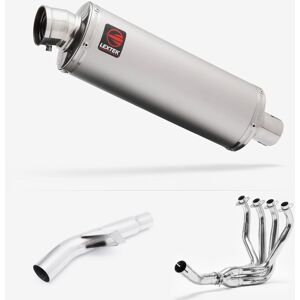 Lextek Stainless Steel Op1 Matt Exhaust System 350mm Silencer Polished Rear New Lextek Stainless Steel Op1 Matt Exhaust System 350mm Silencer Polished Rear New