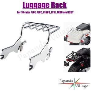 Papandacycle Detachable Rear Luggage Rack For Harley Softail Flde Fxbbs Flsl Fxst 2018-2024 Papandacycle Detachable Rear Luggage Rack For Harley Softail Flde Fxbbs Flsl Fxst 2018-2024