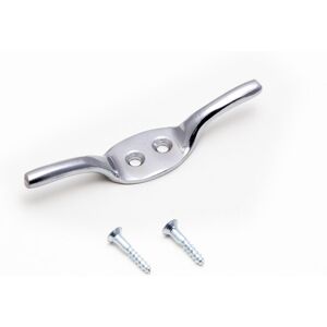 Onestopdiy 10 Pairs Of Cleat Hooks Curtain Tie Hold Back 63mm Chrome & Screws Onestop Onestopdiy 10 Pairs Of Cleat Hooks Curtain Tie Hold Back 63mm Chrome & Screws Onestop