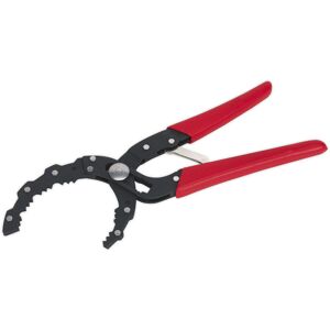 Thatcable Auto-Adjusting Oil Filter Pliers - 60mm To 120mm Jaw Capacity - Serrated Jaws Thatcable Auto-Adjusting Oil Filter Pliers - 60mm To 120mm Jaw Capacity - Serrated Jaws