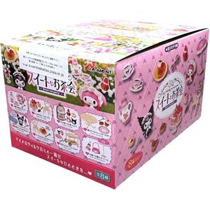 Re-Ment Sanrio My Melody Kuromi Sweet Tea Party All 8 Types Complete Set Japan Re-Ment Sanrio My Melody Kuromi Sweet Tea Party All 8 Types Complete Set Japan