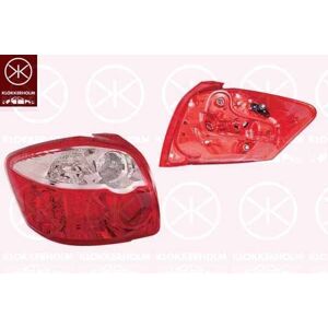Klokkerholm Rear Left Tail Light For Toyota Auris 06-12 81561 02550 Klokkerholm Rear Left Tail Light For Toyota Auris 06-12 81561 02550