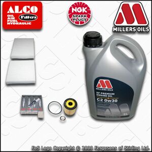 Millers Oils Service Kit For Citroen Ds3 1.4 Vti 95 Oil Cabin Filters Plugs +0w30 Oil (10-15) Millers Oils Service Kit For Citroen Ds3 1.4 Vti 95 Oil Cabin Filters Plugs +0w30 Oil (10-15)