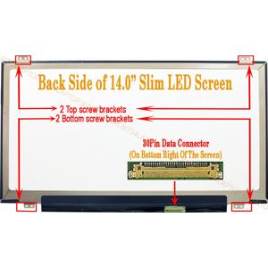 Chimei Innolux 14.0\" Auo B140han02.4 Hw1a Compatible Edp Laptop Led Lcd Screen Fhd Ips Display Chimei Innolux 14.0\" Auo B140han02.4 Hw1a Compatible Edp Laptop Led Lcd Screen Fhd Ips Display