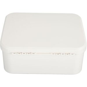 (White)9l Capacity Lockable Storage Trunk For Files Document Organizer (White)9l Capacity Lockable Storage Trunk For Files Document Organizer