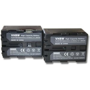Vhbw 2x Battery For Sony Dcr-Trv350 Dcr-Trv38 Dcr-Trv39 Dcr-Trv355e Dcr-Trv40 2000mah Vhbw 2x Battery For Sony Dcr-Trv350 Dcr-Trv38 Dcr-Trv39 Dcr-Trv355e Dcr-Trv40 2000mah