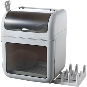 Grey With Uv Tableware Storage Box With Lid Bowl Storage Rack Plastic Dustp Hen Grey With Uv Tableware Storage Box With Lid Bowl Storage Rack Plastic Dustp Hen