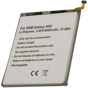 Avizar Battery For Galaxy A50 Li-Polymer 3.85v 4000mah 15.4wh, Silver Avizar Battery For Galaxy A50 Li-Polymer 3.85v 4000mah 15.4wh, Silver