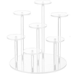 Sodial 3x(Acrylic Dessert Display Stand Jewelry Cake Perfume Storage Rack Birthday4731 Sodial 3x(Acrylic Dessert Display Stand Jewelry Cake Perfume Storage Rack Birthday4731