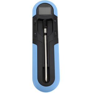 (Gray)Wireless Meat Thermometer Magnetic Smart Alarm Ip66 Water Resistant Blu (Gray)Wireless Meat Thermometer Magnetic Smart Alarm Ip66 Water Resistant Blu