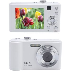 White 2.8 Inch Digital Camera 64mp Photo 4k Video Recording Student Camera Sg White 2.8 Inch Digital Camera 64mp Photo 4k Video Recording Student Camera Sg