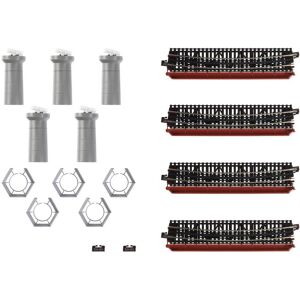 Kato 20-824 Unitrack (R481-60) Single Deck Curved Girder Bridge Red Kato 20-824 Unitrack (R481-60) Single Deck Curved Girder Bridge Red