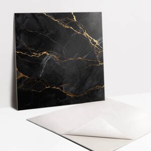 Tulup Vinyl Kitchen Backsplash Peel & Stick Tiles Floor Dark Marble And Gold 30x30 Tulup Vinyl Kitchen Backsplash Peel & Stick Tiles Floor Dark Marble And Gold 30x30
