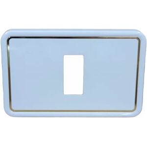 Vimar 08635.I.12 Wall Plate - Standard 1-Module, White Vimar 08635.I.12 Wall Plate - Standard 1-Module, White