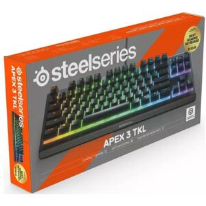 SteelSeries Apex 3 TKL RGB Gaming Keyboard - Black SteelSeries Apex 3 TKL RGB Gaming Keyboard - Black