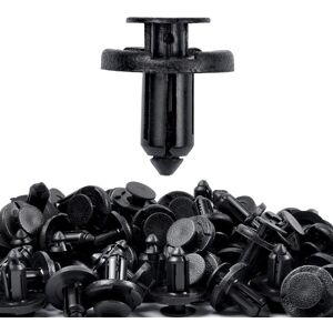 Eurowagens 200pcs Bumper Clips 8mm Push Flare Fastener For And Plastic Eurowagens 200pcs Bumper Clips 8mm Push Flare Fastener For And Plastic