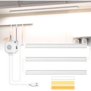 Under Cupboard Kitchen Lights, 102 Led Motion Sensor Lights, 3 Color Temperature Under Cupboard Kitchen Lights, 102 Led Motion Sensor Lights, 3 Color Temperature