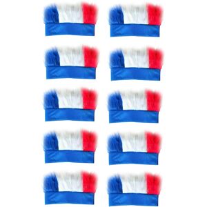 Sodial 3x(10pcs White Red Headgear Universal Match Props For Football Match,8993 Sodial 3x(10pcs White Red Headgear Universal Match Props For Football Match,8993