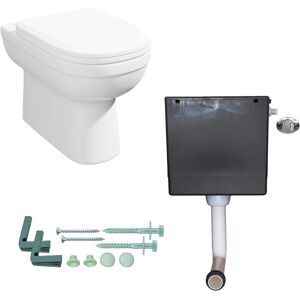 Affine Back To Wall Toilet Pan D Shape Soft Close Seat Concealed Cistern Dual Flush Btw Affine Back To Wall Toilet Pan D Shape Soft Close Seat Concealed Cistern Dual Flush Btw