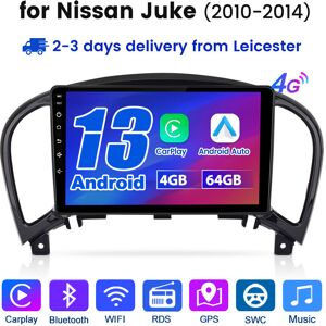 Junsun For Nissan Juke 2010-2014 Car Stereo 4+64gb Android 13 Carplay Gps Sat Nav 8core Junsun For Nissan Juke 2010-2014 Car Stereo 4+64gb Android 13 Carplay Gps Sat Nav 8core