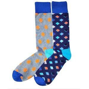 Happy Socks Men'S Purple Cotton Crew 2-Pack Stretchy Socks Size 8-12 Nwt Happy Socks Men'S Purple Cotton Crew 2-Pack Stretchy Socks Size 8-12 Nwt