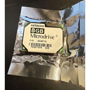 Hitachi 8 Gb Gst Microdrive 3k8 Hms361006m5ce00 3600 Rpm Ide Ata33/ata-4 0a40741 Hitachi 8 Gb Gst Microdrive 3k8 Hms361006m5ce00 3600 Rpm Ide Ata33/ata-4 0a40741