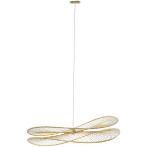 Ceiling Light Dkd Home Decor Brown Bamboo 50 W 100 X 100 X 25 Cm Ceiling Light Dkd Home Decor Brown Bamboo 50 W 100 X 100 X 25 Cm