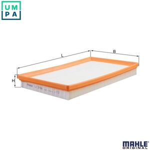 MAHLE ORIGINAL LX 5798 Air Filter - Mercedes-Benz GLE, C-Class MAHLE ORIGINAL LX 5798 Air Filter - Mercedes-Benz GLE, C-Class