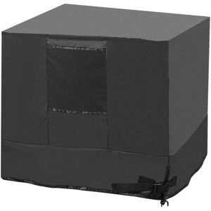 Uxcell Air Conditioner Cover, 38x38x40" Outdoor Ac Unit Covers Ac Cover, Black Uxcell Air Conditioner Cover, 38x38x40" Outdoor Ac Unit Covers Ac Cover, Black