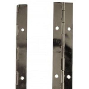 Onestopdiy Nickel Steel Piano Hinge - 450mm x 32mm - Hardware Onestopdiy Nickel Steel Piano Hinge - 450mm x 32mm - Hardware