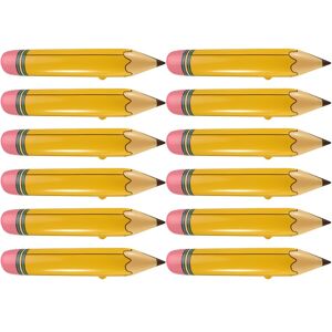 Sodial 3x(12 Pcs 27 Inch Giant Inflatable Pencil Birthday Party Favors Pencil1324 Sodial 3x(12 Pcs 27 Inch Giant Inflatable Pencil Birthday Party Favors Pencil1324