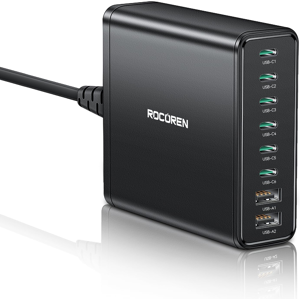 Does Not Apply Usb C Charger Multi Port 340w, 8-Port Pd100w Qc4.0 Pps Gan Charging Station With Does Not Apply Usb C Charger Multi Port 340w, 8-Port Pd100w Qc4.0 Pps Gan Charging Station With