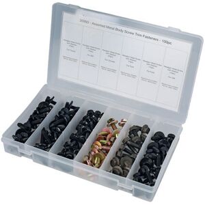 Connect 35993 Assorted Metal Body Screw Trim Fasteners - 100 Pieces Tsp5 Connect 35993 Assorted Metal Body Screw Trim Fasteners - 100 Pieces Tsp5
