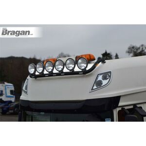 Bragan™ Roof Bar + Leds + Spot Lamps For Mercedes Actros Mp4 Big Space Black Stainless Bragan™ Roof Bar + Leds + Spot Lamps For Mercedes Actros Mp4 Big Space Black Stainless