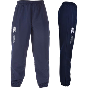 Canterbury Mens Stadium Cuffed Elasticated Zipped Sports Trousers Navy - Large Canterbury Mens Stadium Cuffed Elasticated Zipped Sports Trousers Navy - Large