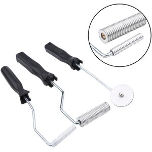 3pcs/set Fiberglass Bubble Paddle Laminating Roller Tool Kit For Frp Mould Resin 3pcs/set Fiberglass Bubble Paddle Laminating Roller Tool Kit For Frp Mould Resin