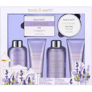 Does Not Apply Body & Earth Bath Spa Gift Set For Women, Shower Gift Sets, 6pcs Lavender Gift Does Not Apply Body & Earth Bath Spa Gift Set For Women, Shower Gift Sets, 6pcs Lavender Gift