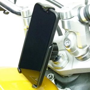 Buybits 20.5-24.5mm Motorcycle Fork Stem Mount With Dedicated Holder For Iphone 12 Mini Buybits 20.5-24.5mm Motorcycle Fork Stem Mount With Dedicated Holder For Iphone 12 Mini