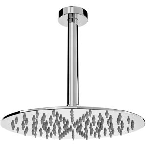 300mm Chrome Ultra Slim Round Rainfall Shower Head With Cei Bun/beba_13036/78239 300mm Chrome Ultra Slim Round Rainfall Shower Head With Cei Bun/beba_13036/78239