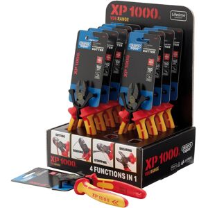 Draper Xp1000 Counter Top Display Of Vde 160mm 4-In-1 Tethered Combination Cutters (10 Draper Xp1000 Counter Top Display Of Vde 160mm 4-In-1 Tethered Combination Cutters (10