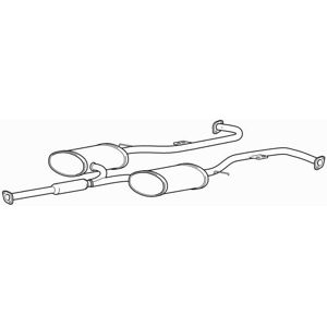 Premium Quality Centre Exhaust Middle Silencer For Lexus Gs300 2jzge 3.0 (1993-1997) Premium Quality Centre Exhaust Middle Silencer For Lexus Gs300 2jzge 3.0 (1993-1997)