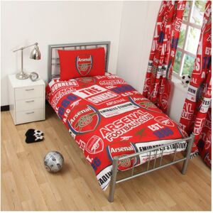 Arsenal FC Patch Duvet Cover Set - Single Arsenal FC Patch Duvet Cover Set - Single