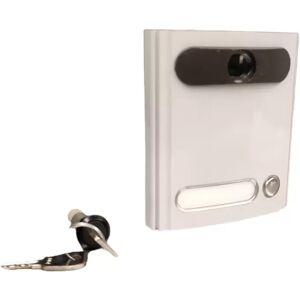 Vimar 80c1 Module With One Lock Button Gray Light Vimar 80c1 Module With One Lock Button Gray Light