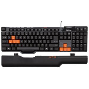 New Trust 17688 Usb Black Gxt18 Gaming Keyboard With 7 Extra Media Keys New Trust 17688 Usb Black Gxt18 Gaming Keyboard With 7 Extra Media Keys